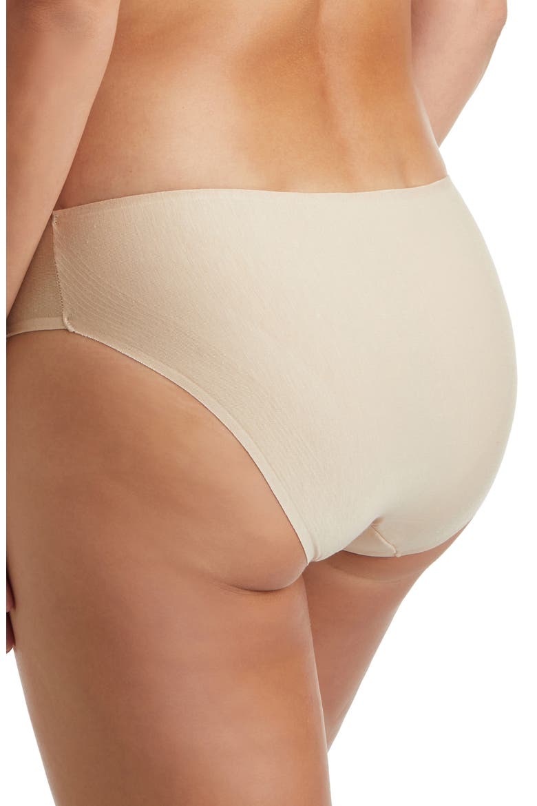Wonderful Edge® 3-Pack Cotton & Modal Hipster Briefs, Alternate, color, WARM BEIGE