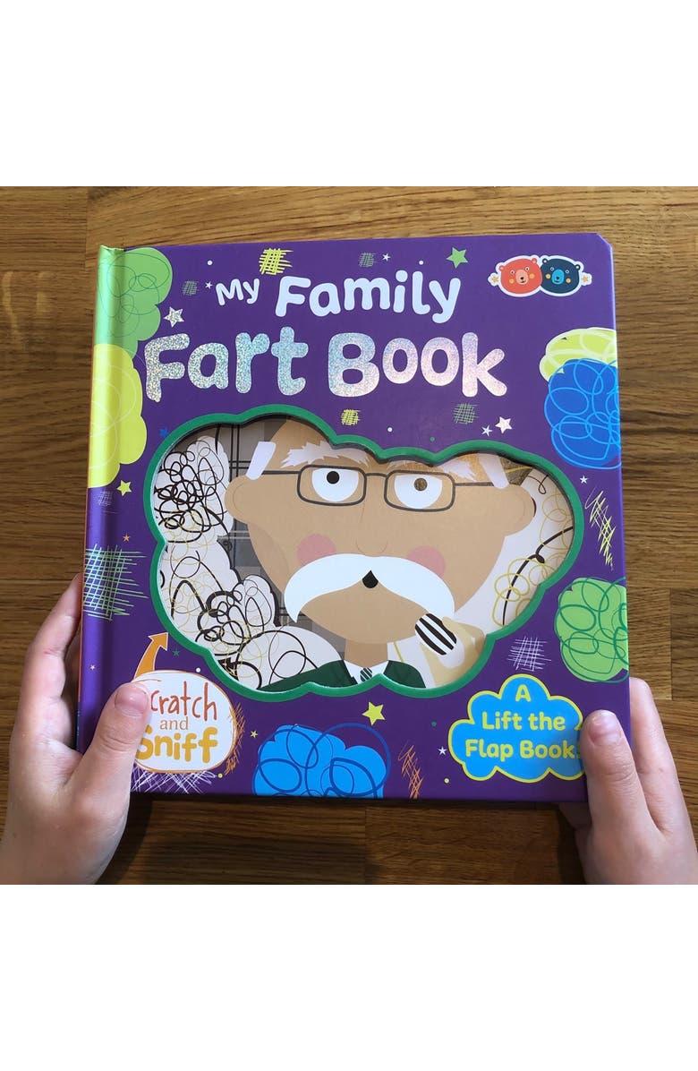 Buddy & Barney Scratch & Sniff Book My Family Fart Book, Alternate, color, Multicolored