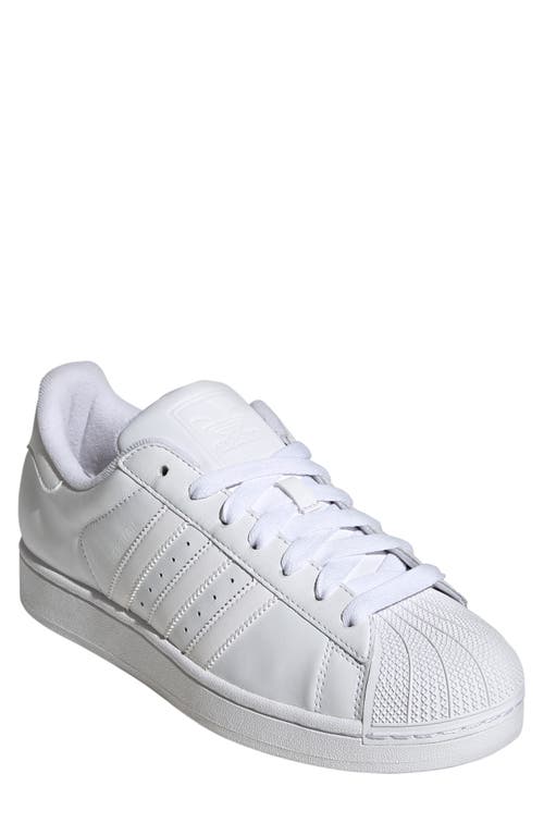 Adidas Originals Adidas Gender Inclusive Superstar Ii Sneaker In White/white/white