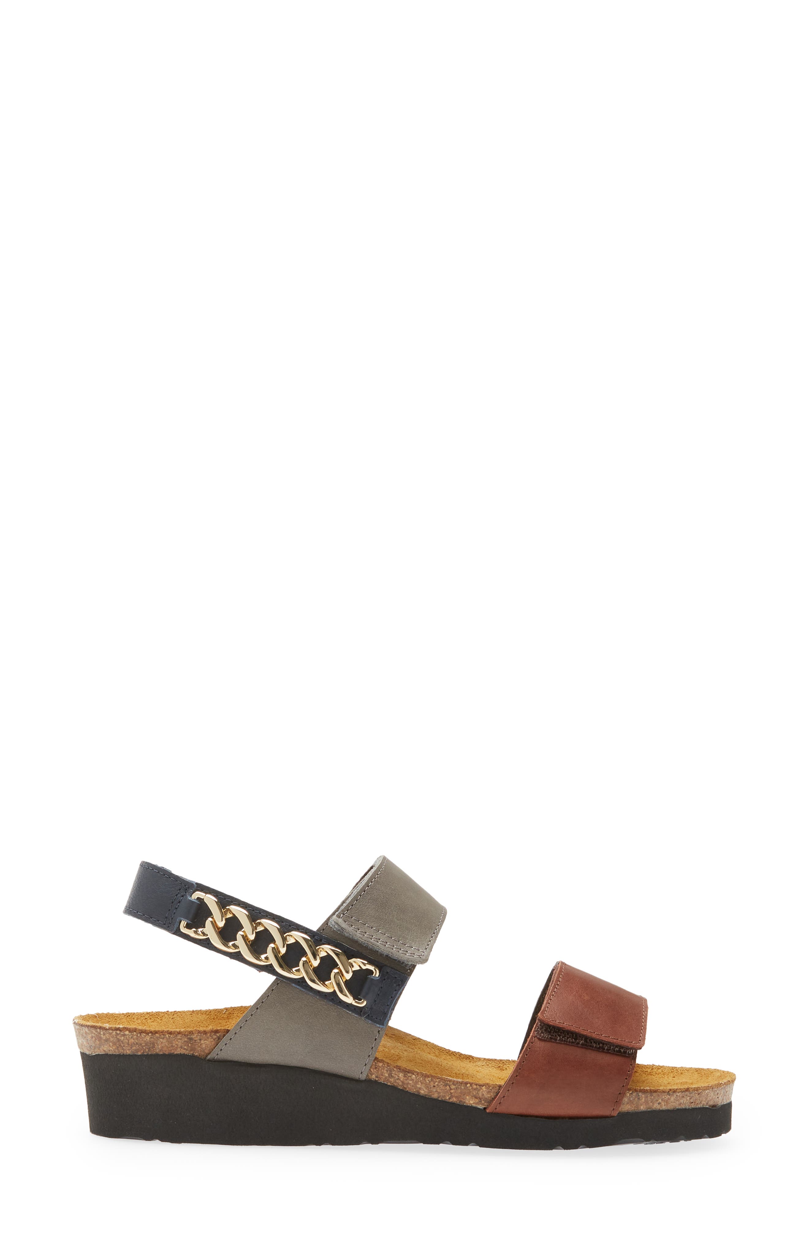 Eliana Slingback Sandal, Alternate, color, CHESTNUT/ FOGGY GREY/ SOFT INK