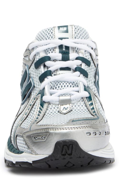 New Balance 1906r Round-head Sneakers In Silver Metallic/deep Ocean