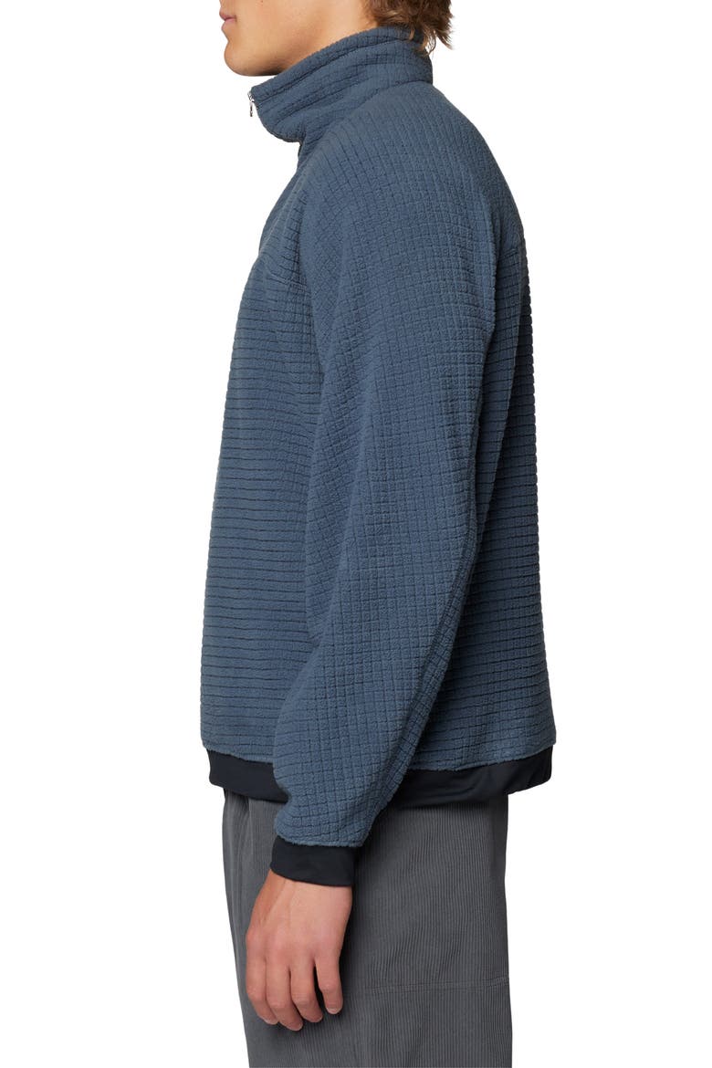 Summit Grid Big Grid Half Zip Pullover, Alternate, color, MOON BLUE
