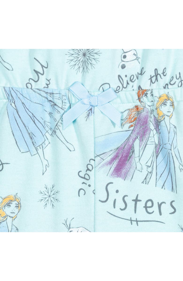 Disney Sleeveless Skater Romper, Alternate, color, Frozen Blue