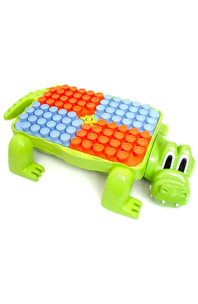 Roo Crew Crocodile Block Activity Station 29 Pieces, Ages 2+, Main, color, Multicolored