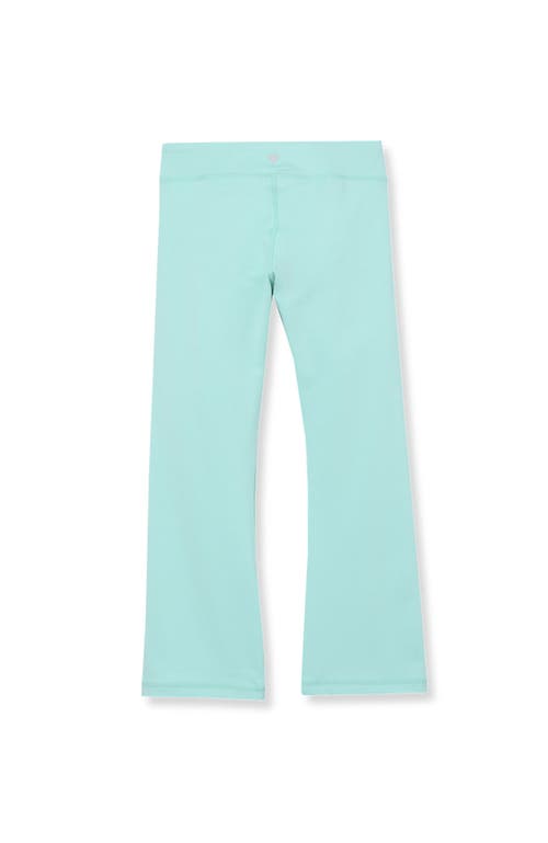 LANDS' END LANDS' END GIRLS HIGH WAISTED ACTIVE FLARE LEGGINGS