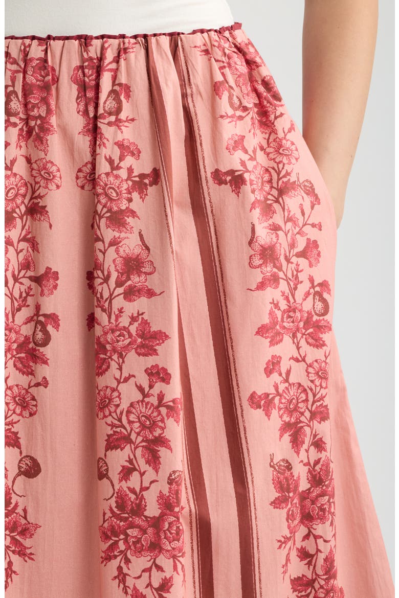 Reese Print Ankle Skirt, Alternate, color, OREE PRINT
