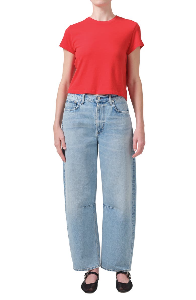 Citizens of Humanity Kyle Cotton Baby Tee, Alternate, color, Aurora