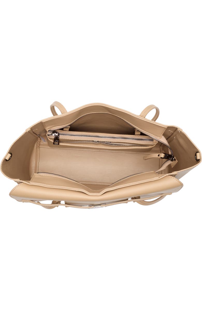 Steve Madden Reyden Belted Tote Bag, Alternate, color, Stone