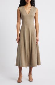 FREEMARKET Sleeveless A-Line Knit Dress
