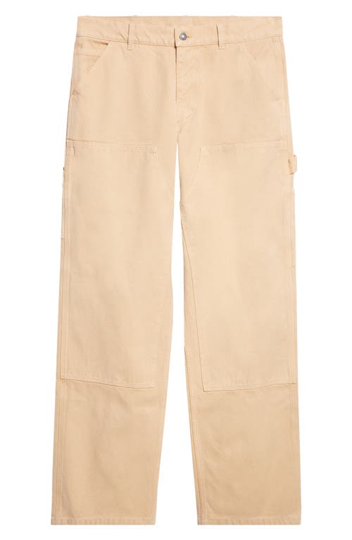 Sky High Farm Workwear Gender Inclusive Canvas Carpenter Pants In Neutral