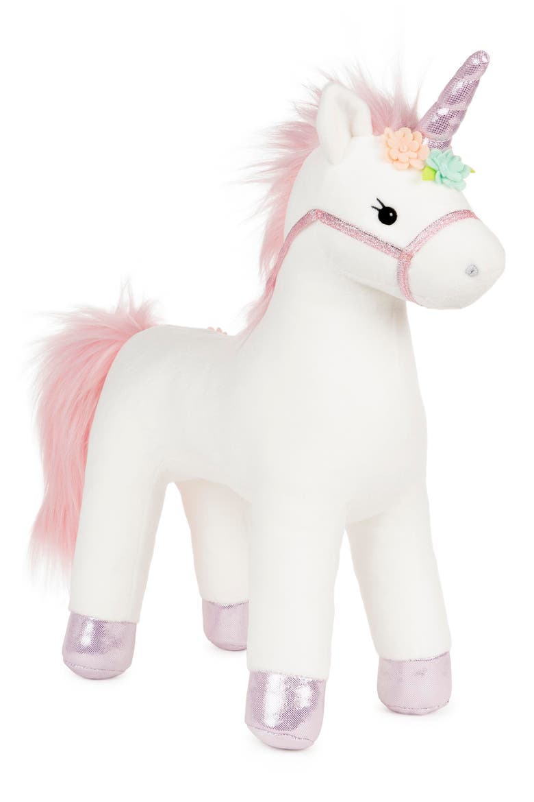 Lily Rose Unicorn Stuffed Toy, Main, color, NO COLOR