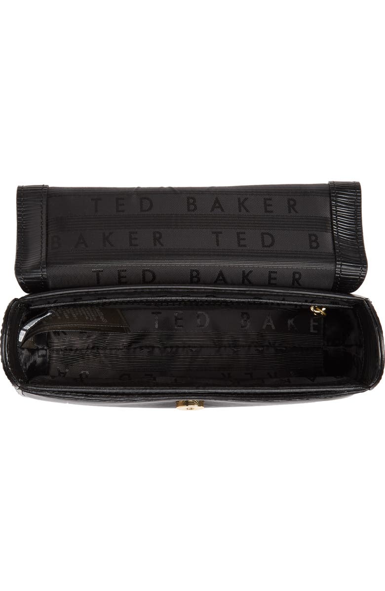 Ted Baker London Daissy Bow Mini Leather Crossbody Bag, Alternate, color,