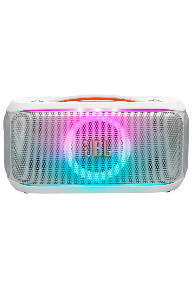 On-The-Go 2 Plus PartyBox Bluetooth Speaker, Alternate, color, White