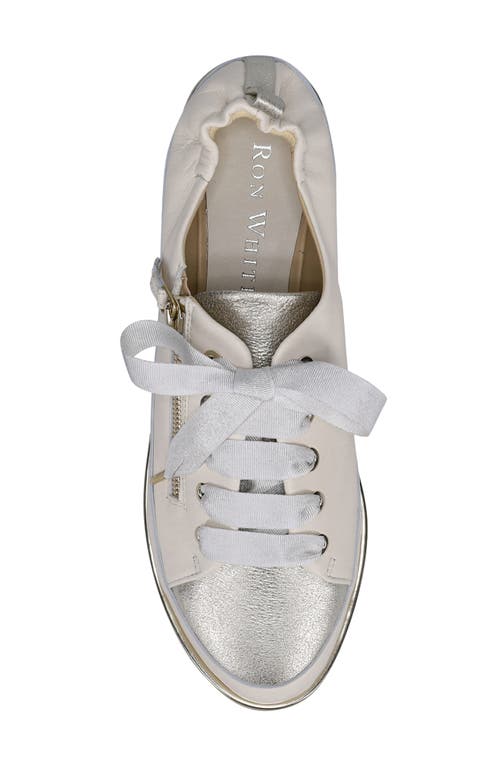 Ron White Ninazee All Day Heels® Sneaker In Ice/platino