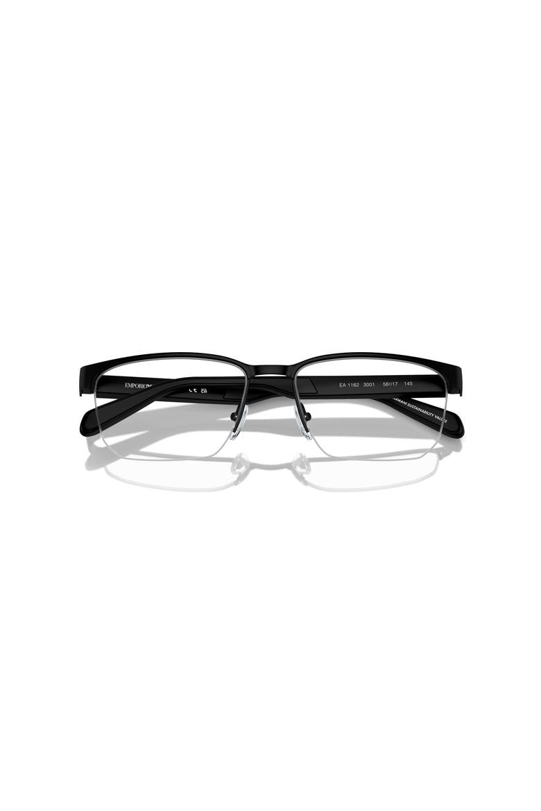 56mm Irregular optical glasses, Alternate, color, Black