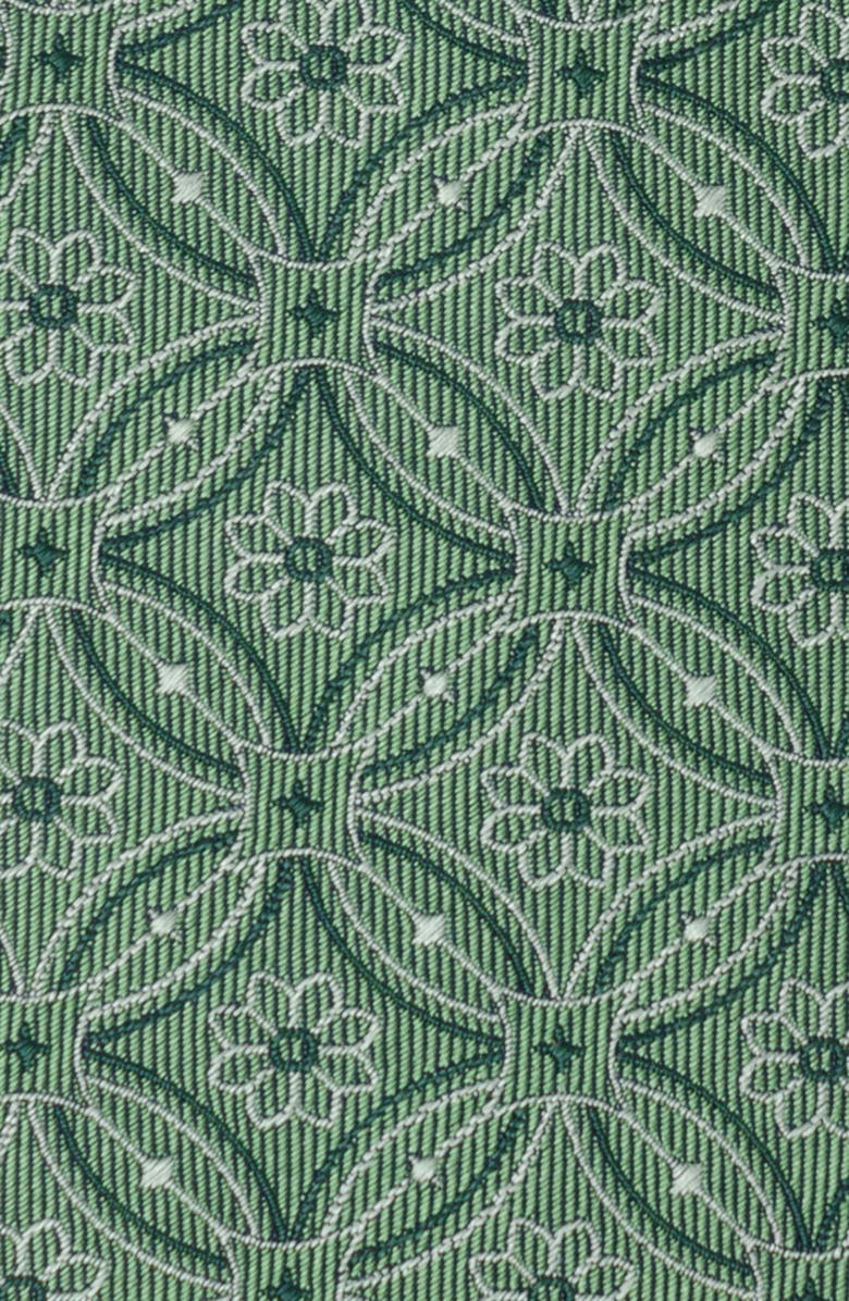 Cufflinks, Inc. Watercress Green Tiled Silk Tie, Alternate, color, Green