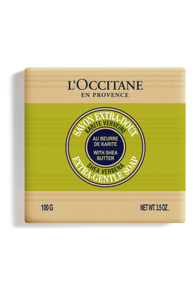 Shea Verbena Extra-Gentle Soap, Main, color, NO COLOR