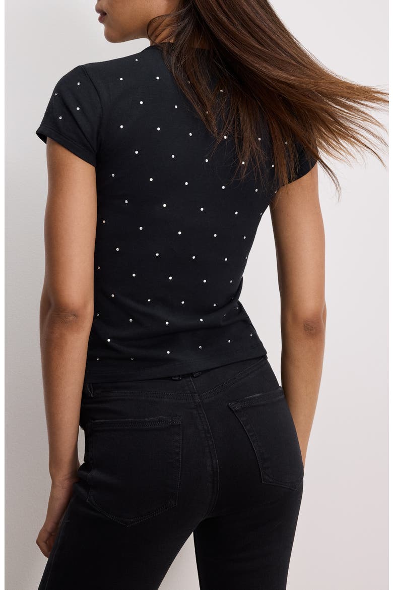 Crystal Baby Tee, Alternate, color, BLACK001