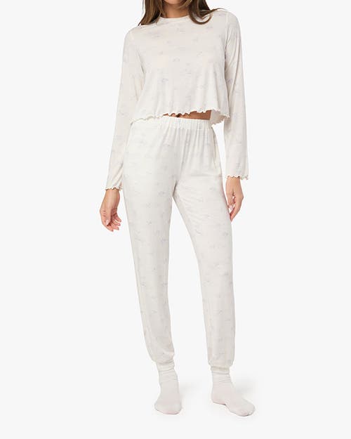 Weworewhat Low Rise Joggers In Ivory
