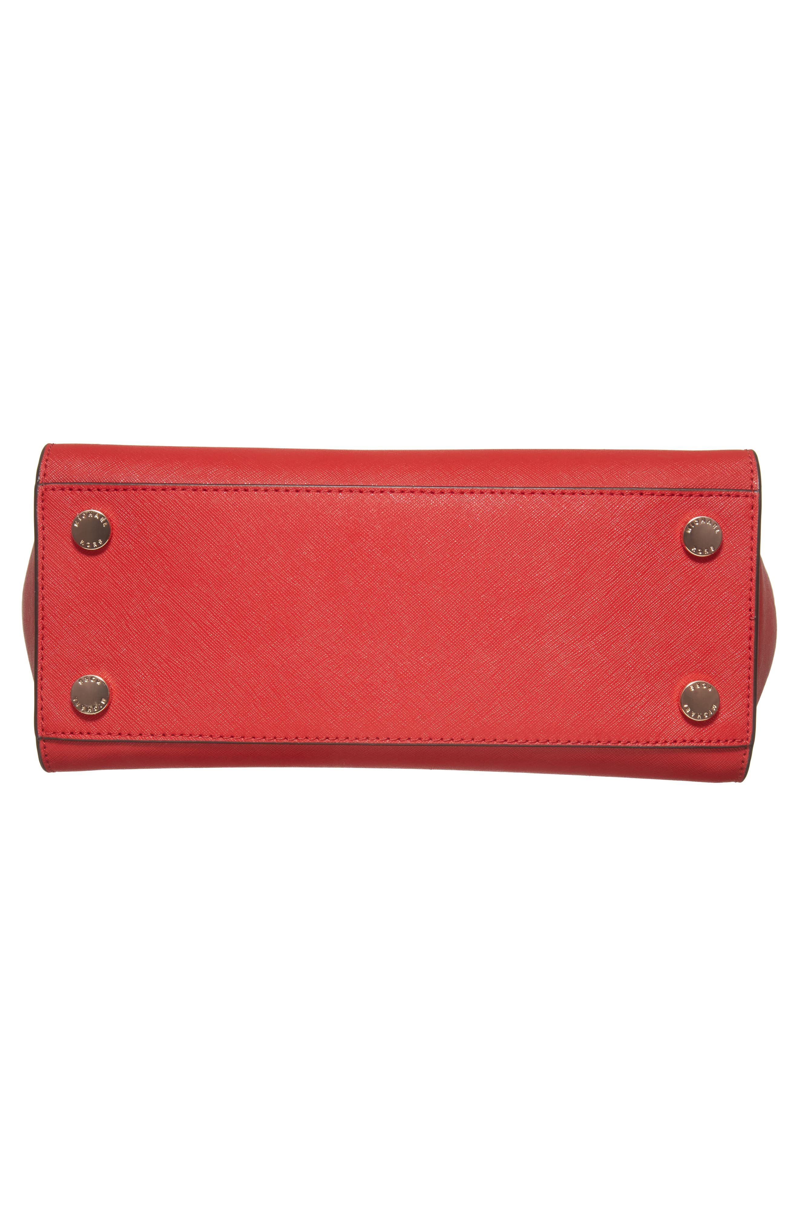 MICHAEL Michael Kors 'Selma Medium' Leather Satchel, Alternate, color, 