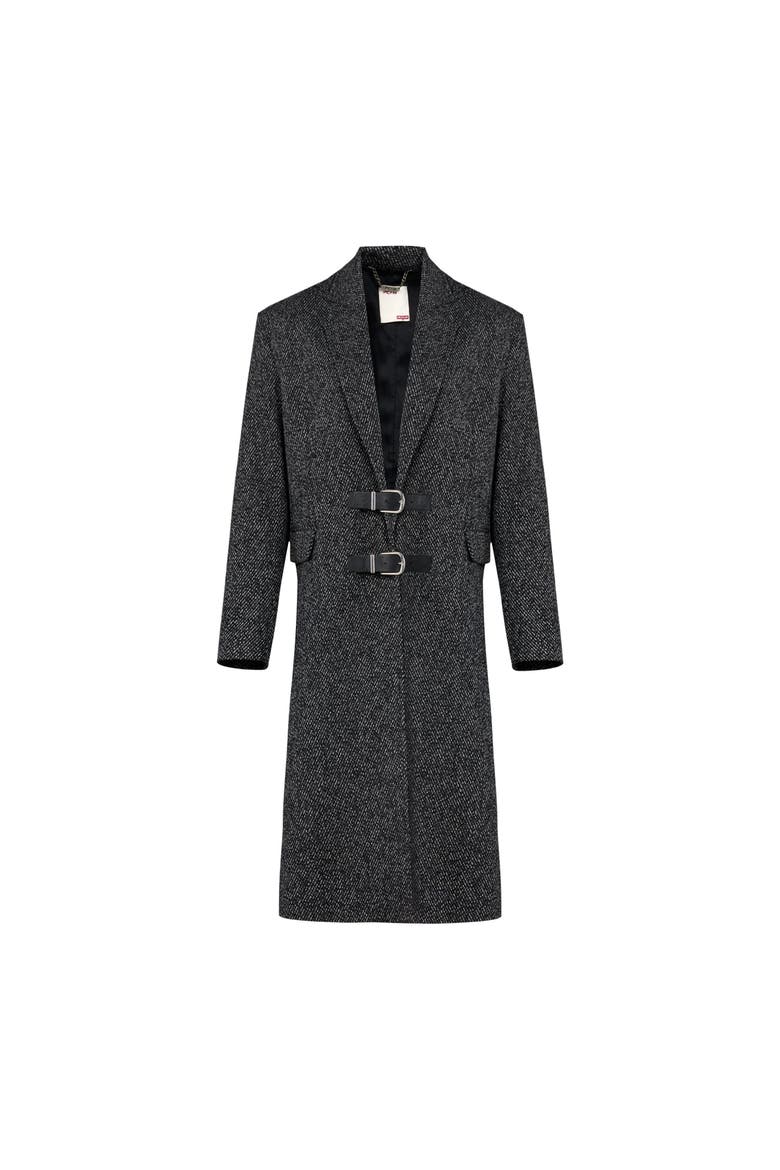Wool & Cashmere Blend Your *Itch Wool Long Overcoat, Main, color, BLACK