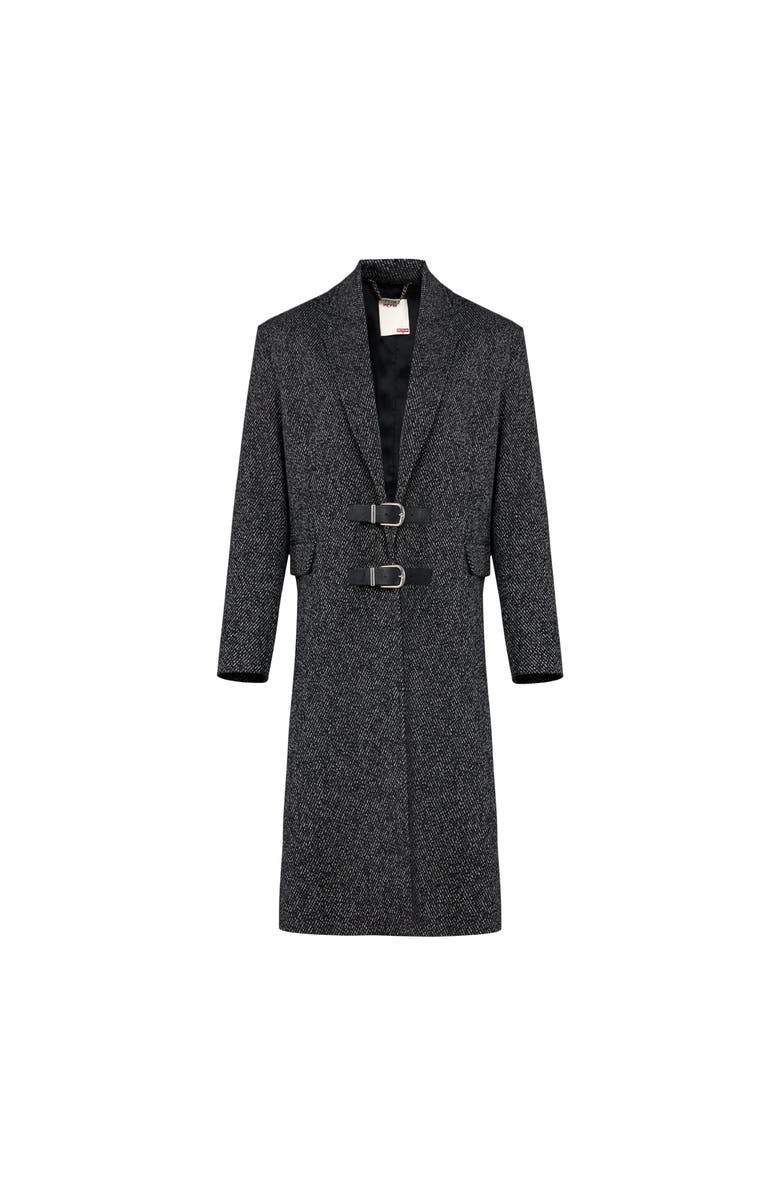 PCFG Wool & Cashmere Blend Your *Itch Wool Long Overcoat, Main, color, Black