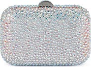 Olga Berg Casey Hot Fix Crystal Clutch