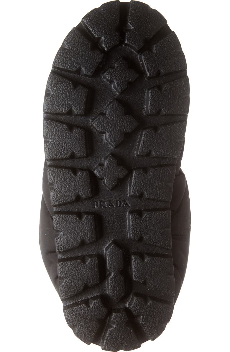 Prada Blow Drawcord Slipper Bootie, Alternate, color,