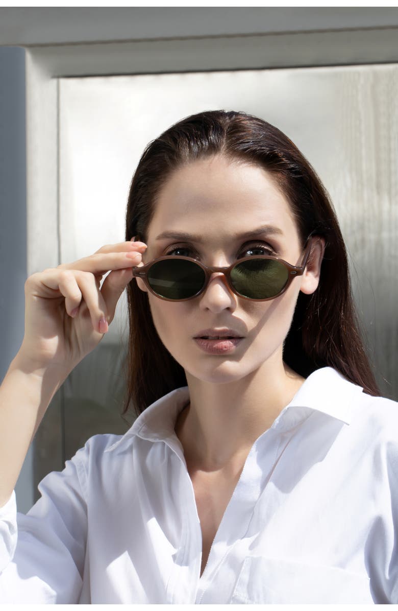 Youzey The Dylan Sunglasses, Alternate, color, Brown