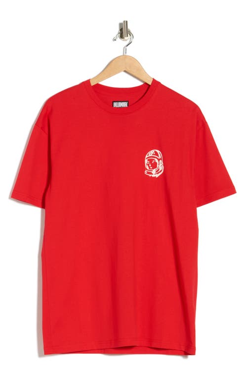 Billionaire Boys Club Bb Helmet Graphic T-shirt In Red
