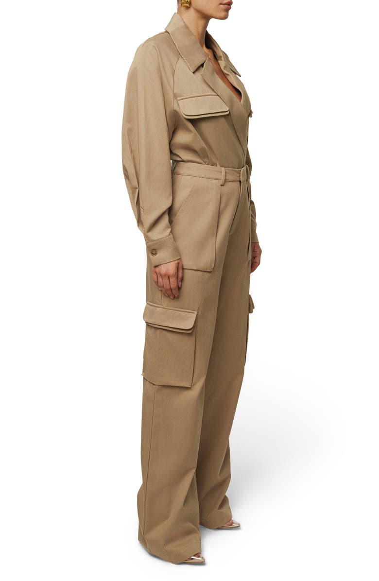 JLUXLABEL Theory Bodysuit, Alternate, color, Beige