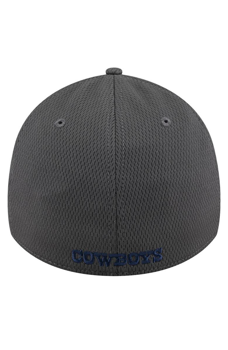 New Era Men's New Era Graphite Dallas Cowboys  Main 39THIRTY Flex Hat, Alternate, color, Graphite