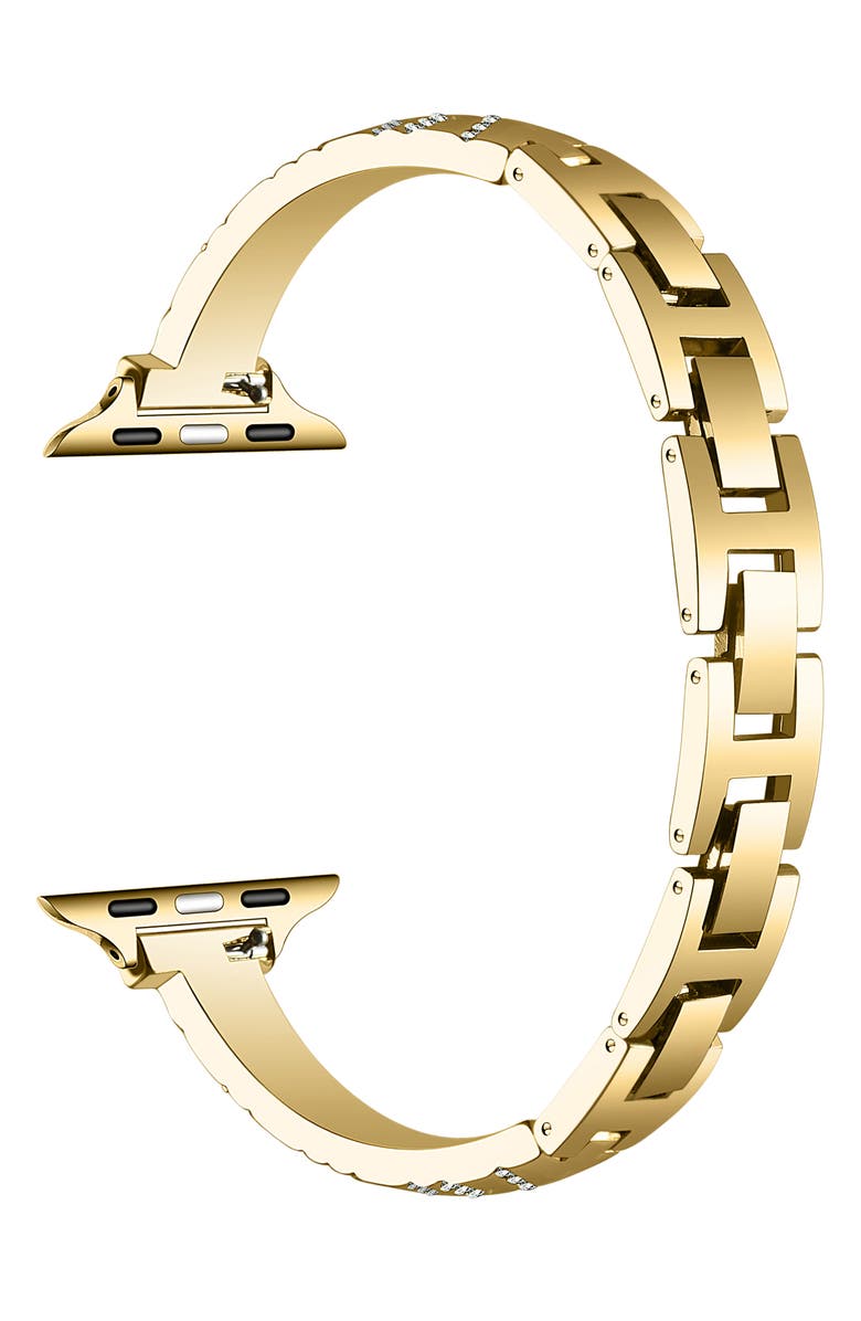 Posh Tech Eclipse Crystal Apple Watch<sup>®</sup> Watchband, Alternate, color, 