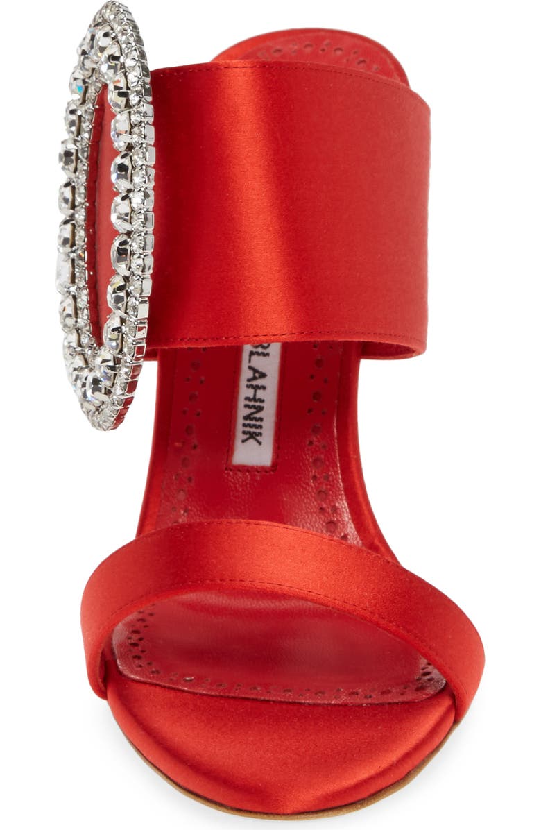 Manolo Blahnik Fibiona Crystal Embellished Mule, Alternate, color,