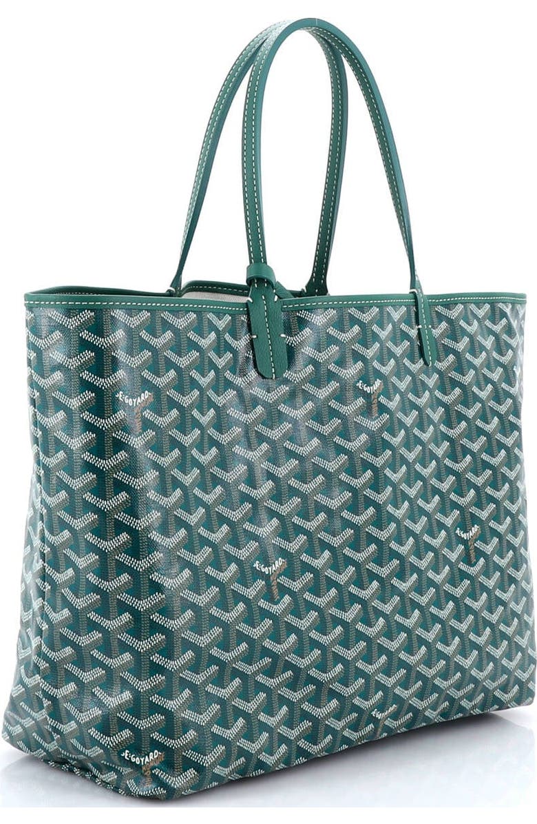 Pre-Owned Goyard Saint Louis Tote Coated Canvas PM, Alternate, color, Green