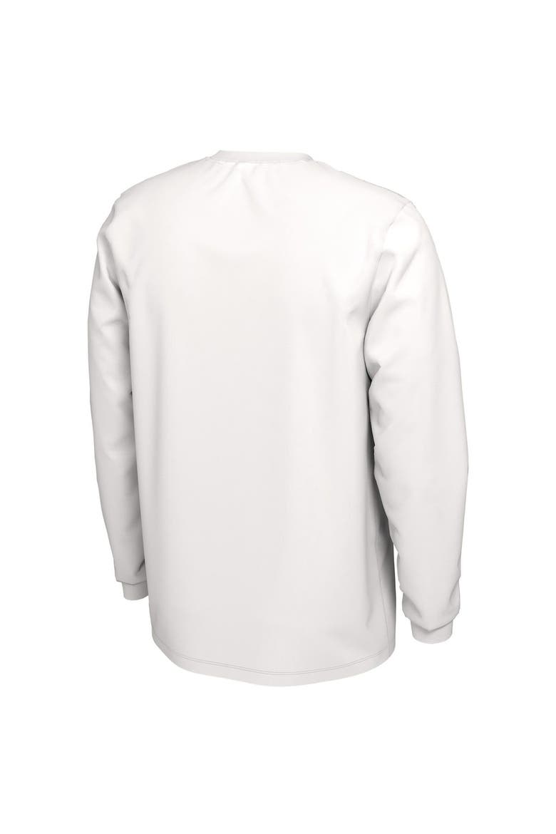Men's Nike White Arizona Wildcats Ball In Bench Long Sleeve T-Shirt, Alternate, color, White