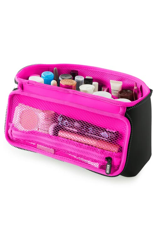 Kusshi Large Neoprene Train Case In Black