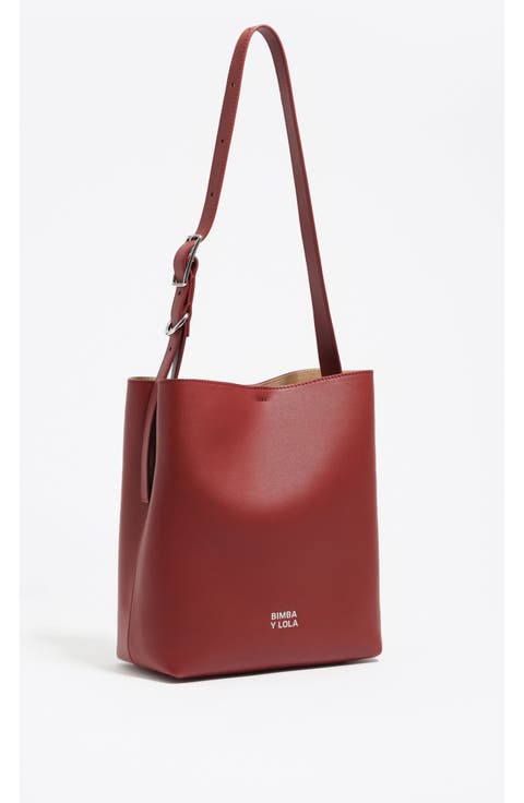 Medium Leather Carlino Bag