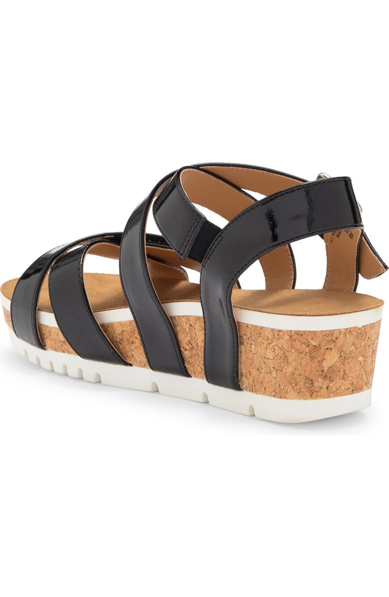 Adrienne Vittadini June Platform Wedge Sandal, Alternate, color,