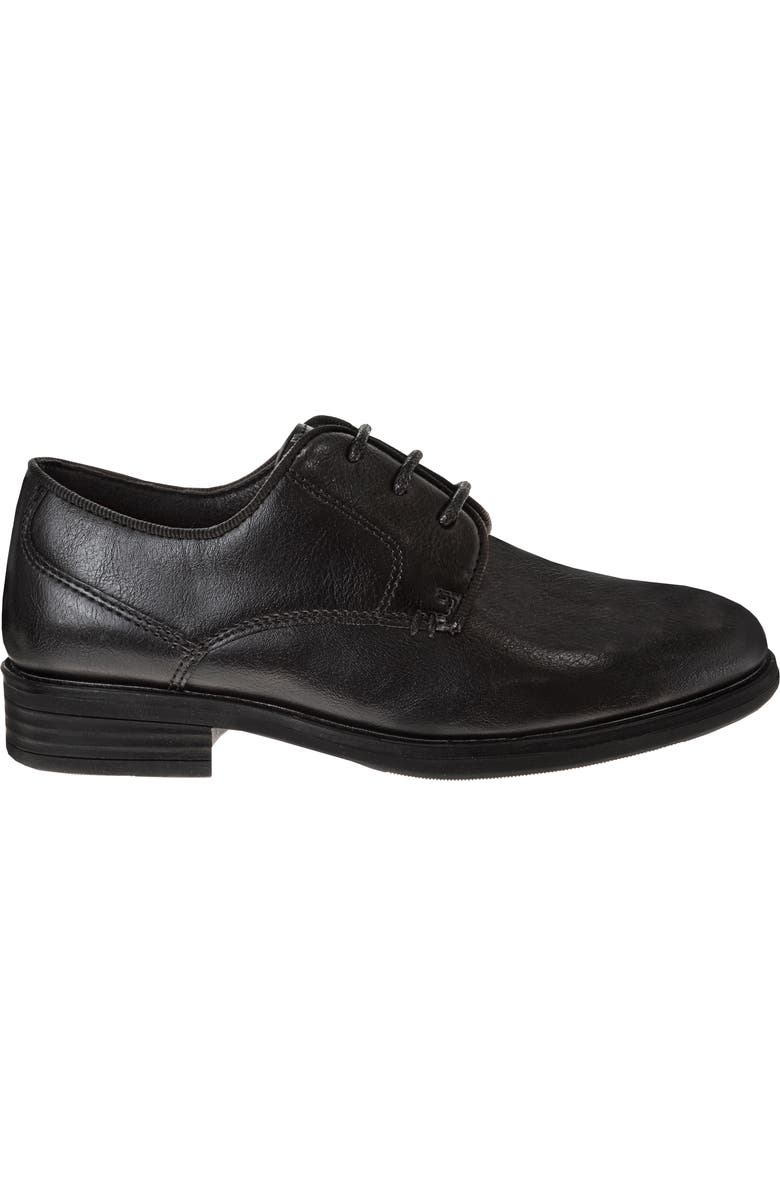 Perry Ellis Portfolio Dress Shoes Boys' Classic Style Comfort Fit Formal Wear Stylish Elegant, Alternate, color, Black