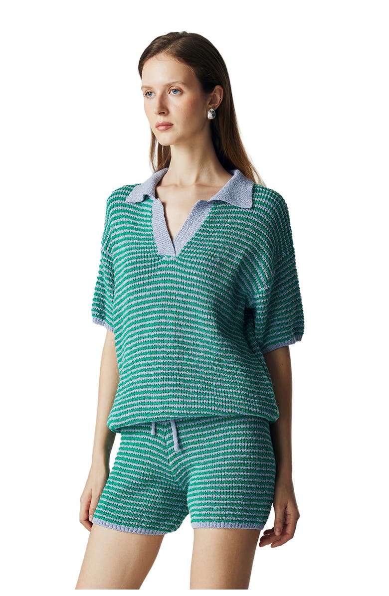 ATS Gema Knit Set, Main, color, Green