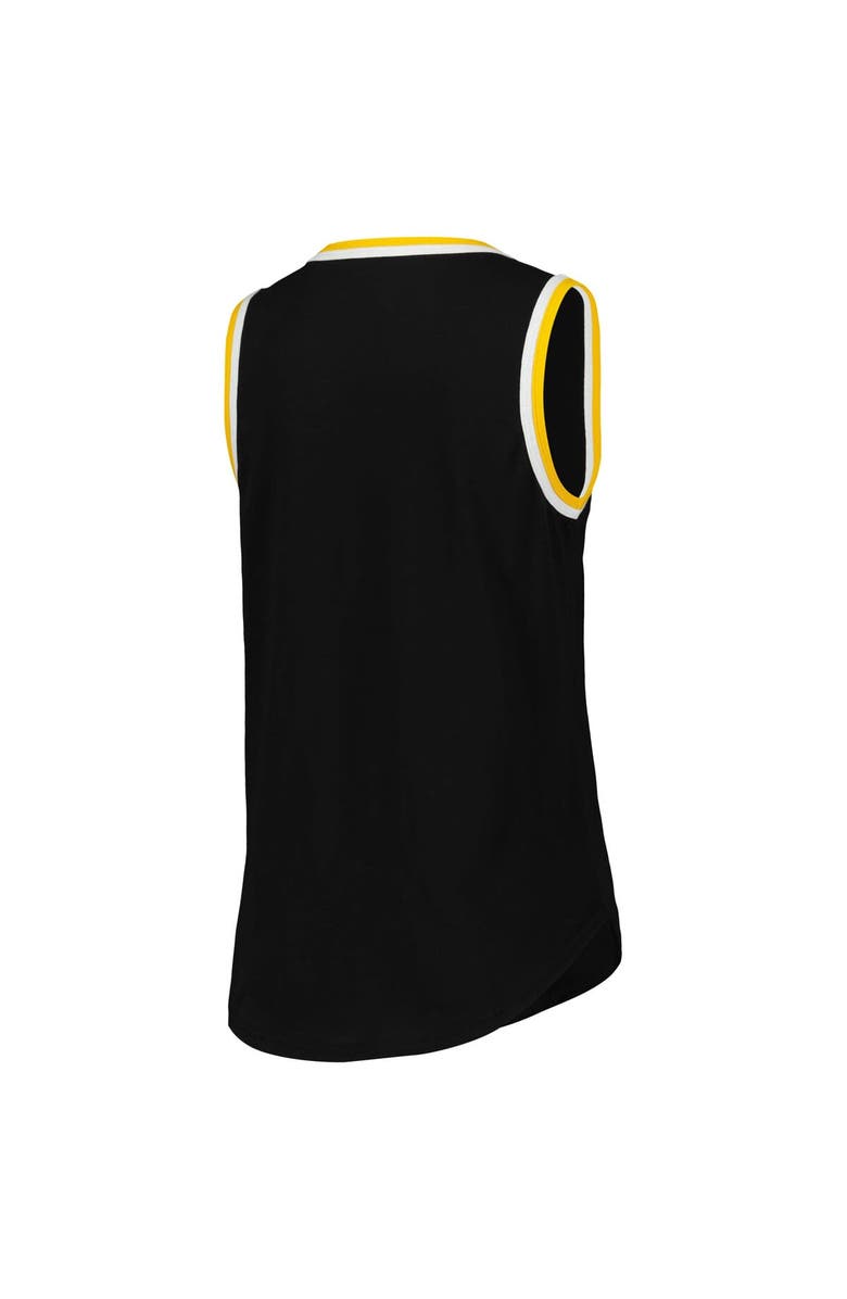 G-III 4HER BY CARL BANKS Women's G-III 4Her by Carl Banks Black Pittsburgh Penguins Strategy Tank Top, Alternate, color, Black