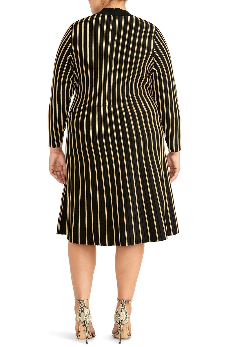 Rachel Roy Collection Vertical Stripe Dress, Alternate, color,