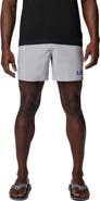 Columbia Men's Columbia Gray LSU Tigers PFG Terminal Roamer™ Omni-Shade™ Stretch Shorts
