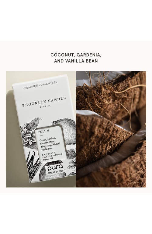 Pura X Brooklyn Candle Studio Tulum 2-pack Diffuser Fragrance Refills