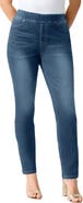 Roaman's Plus Size 360° Stretch Straight Leg Jean