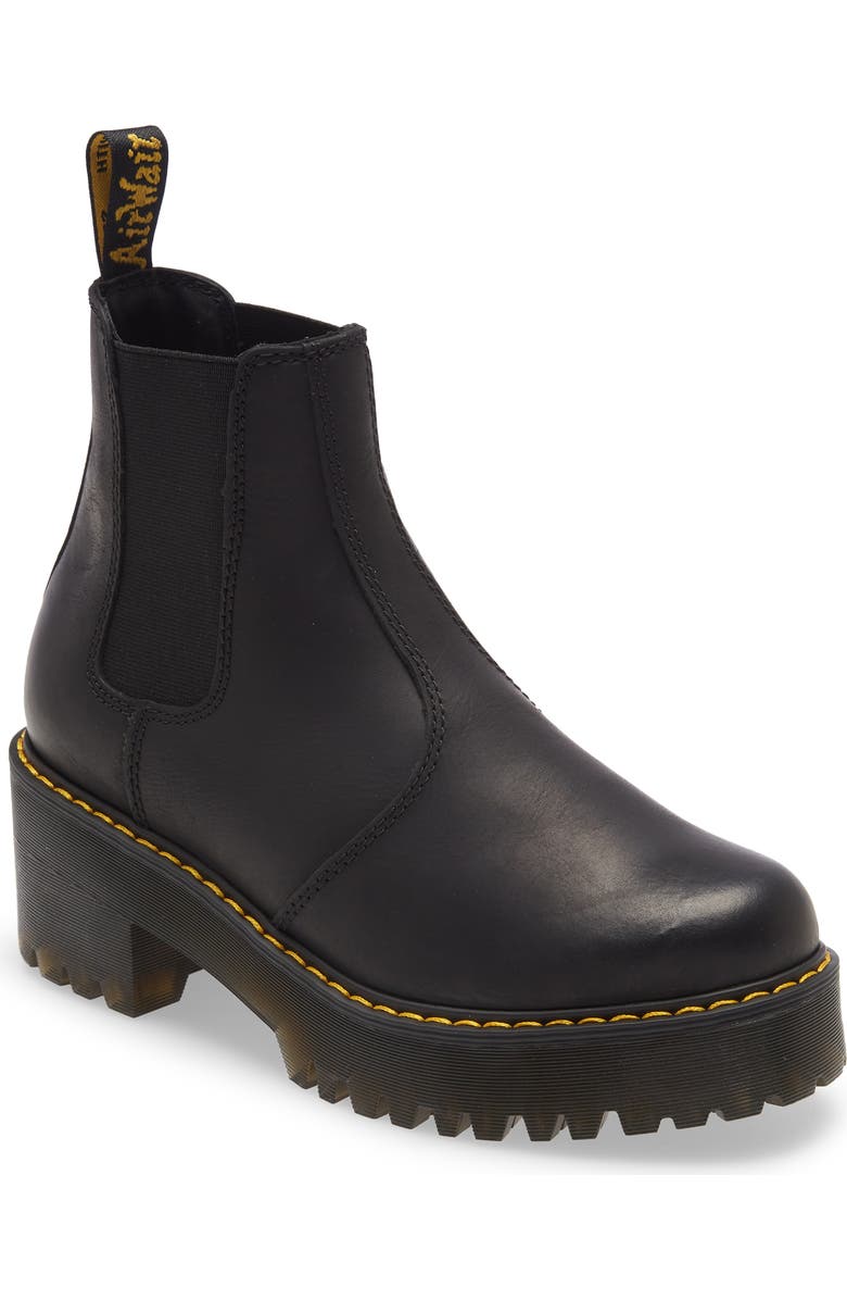 Dr. Martens Rometty Platform Chelsea Boot, Main, color,