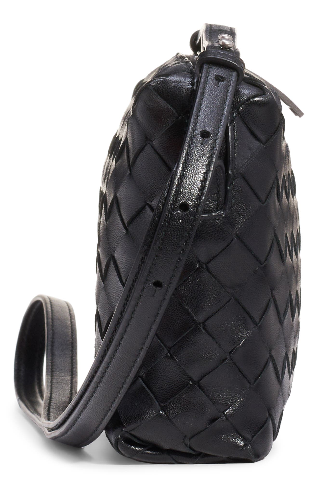 Bottega Veneta Intrecciato Leather Camera Bag, Alternate, color, 