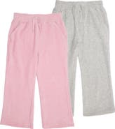 Petit Lem’s Mini Threads Kids' 2-Pack Ribbed Velour Pants