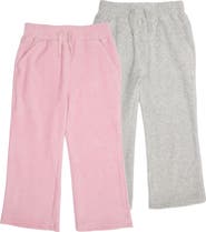 Petit Lem’s Mini Threads Kids' 2-Pack Ribbed Velour Pants